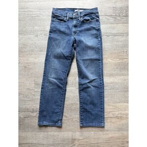 Levis Slimming Straight Jeans Women's 27 L30 Blank "R"‎ RARE Red Tab 3449
